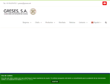 Tablet Screenshot of greses.net